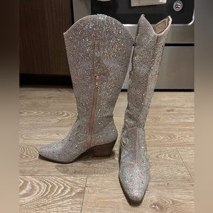 Rhinestone Boots